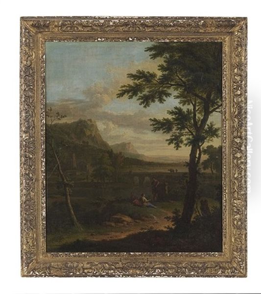 Classical Landscape With Figures - view 1