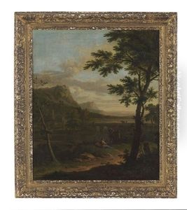 Classical Landscape With Figures Classical Landscape With Figures
