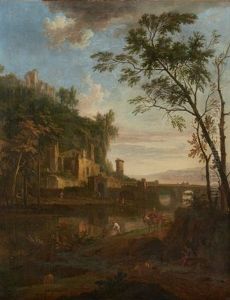Village Fortifie Au Pied D'une Falaise
