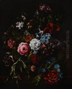Bouquet De Fleurs by Jan Van Huysum