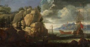 Das Aufziehende Gewitter by Jan Van Huysum