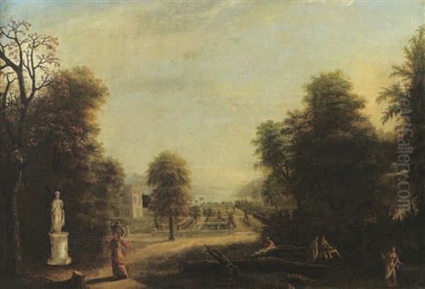 Nymphes Au Bain - view 1