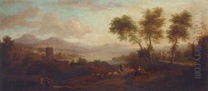 An Extensive Landscape Landscape With Shepherds An Extensive Landscape Landscape With Shepherds