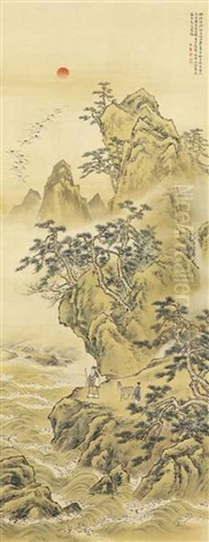 Horai San (mount Horai) - view 1