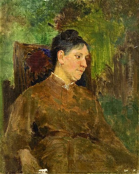 Portrait Of Mrs. Hynaisova - view 1