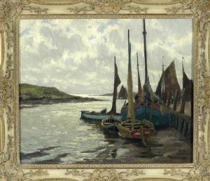 Fischerboote Im Hafen Fischerboote Im Hafen