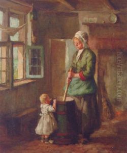 Watching Mother Do The Laundry by Arend Hyner