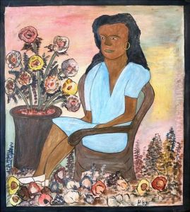 Portrait Of A Woman by Hector Hyppolite