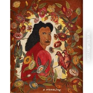 Portrait Of A Woman by Hector Hyppolite