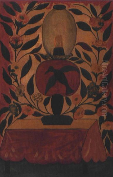 Oiseau Ed Guilandes De Fleurs - view 1