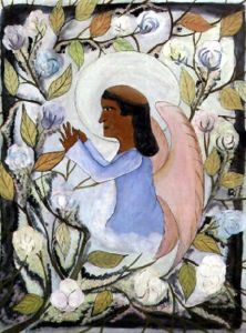 Saint Francis In Prayer by Hector Hyppolite