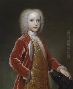 Portrat Eines Jungen Aristokraten Mit Seinem Hund, Traditionell Identifiziert Als George Bubb Dodington, 1st Baron Melcombe Portrat Eines Jungen Aristokraten Mit Seinem Hund, Traditionell Identifiziert Als George Bubb Dodington, 1st Baron Melcombe
