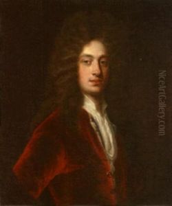 Portrait Of A Gentleman In A Red Coat