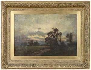 Landscape With Cloudy Skies by Theo Hyslop
