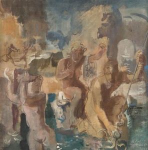 Allegory by Alexander Evgenevich Iacovleff