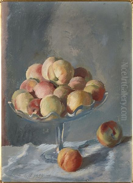 Still Life With Peaches - view 1