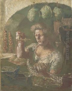 The Grape Seller by Alexander Evgenevich Iacovleff