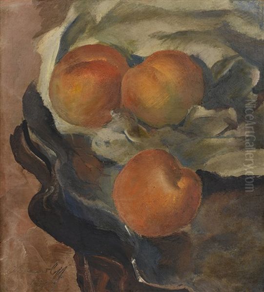 Yellow Peaches - view 1