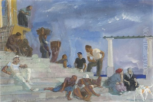 L'escalier, Capri, No. 3 - view 1