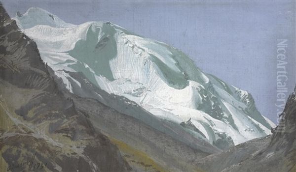 Glacier In The Pamirs - view 1