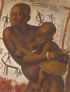 Banda Woman With Her Child Banda Woman With Her Child