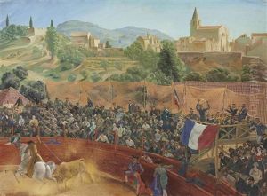 Corrida by Alexander Evgenevich Iacovleff