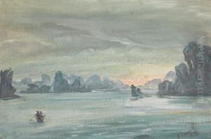 Ha Long Bay, Vietnam by Alexander Evgenevich Iacovleff