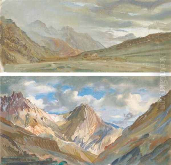 View Of Beyick (+ View Of The Karakoram Mountain Range; 2 Works) - view 1