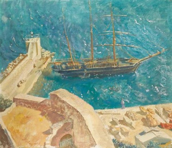 View Of The Port In Calvi - view 1