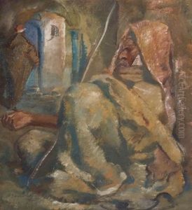 The Beggar by Alexander Evgenevich Iacovleff