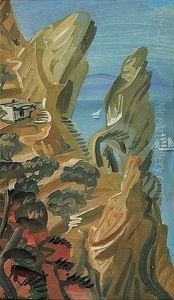 Paysage De Capri by Alexander Evgenevich Iacovleff