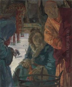 The Visit Of The Lama