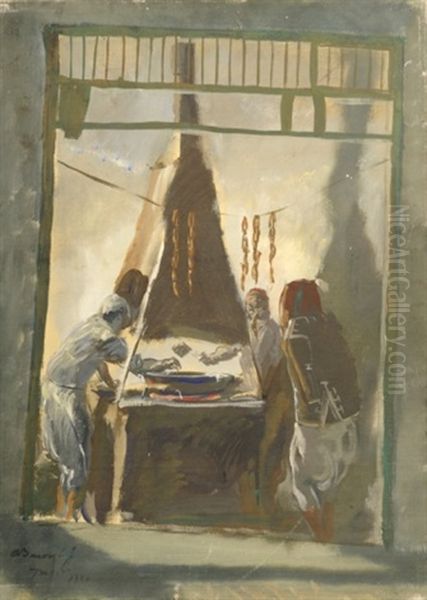 Sausage Makers In Tunis - view 1