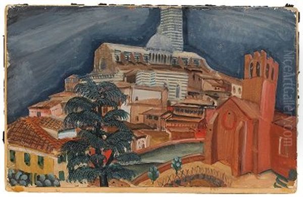 The Cathedral In Sienna - view 1