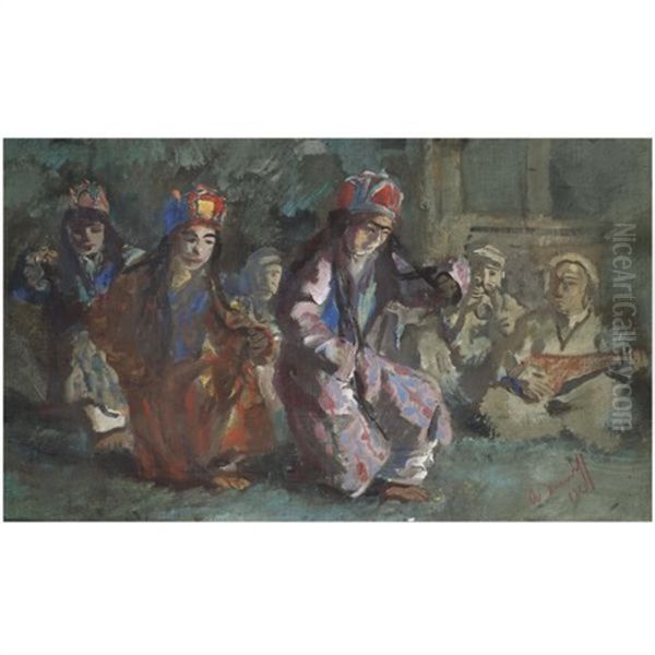 Dancers Of The Mir Of Hounza - view 1