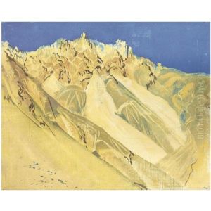 Dune Landscape by Alexander Evgenevich Iacovleff
