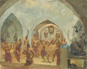 La Danse by Alexander Evgenevich Iacovleff