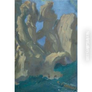 Polyphemus Throwing Boulders