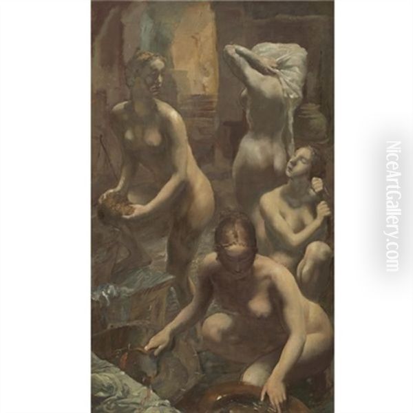 Nudes Bathing - view 1
