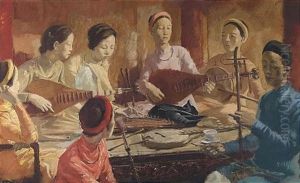 Family Concert In Hue, Vietnam