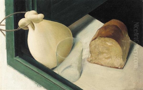 Still Life With A Provolone Cheese - view 1