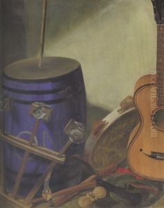 Still Life With Musical Instruments