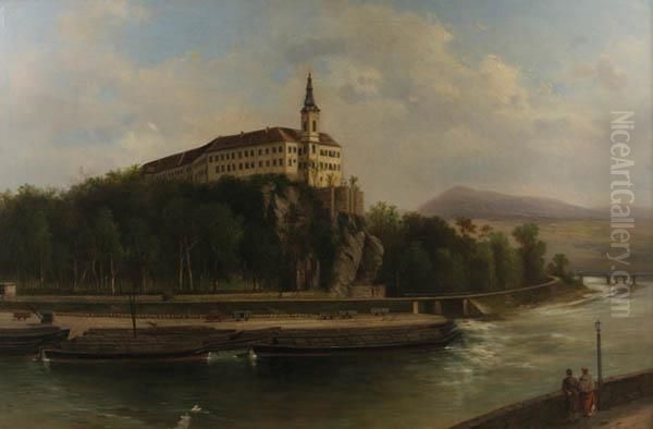 Chateau In Decin - view 1