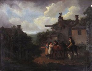 Travellers By An Inn