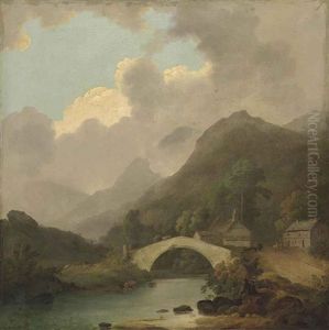 A View Of Pelter Bridge, Rydal, Cumbria