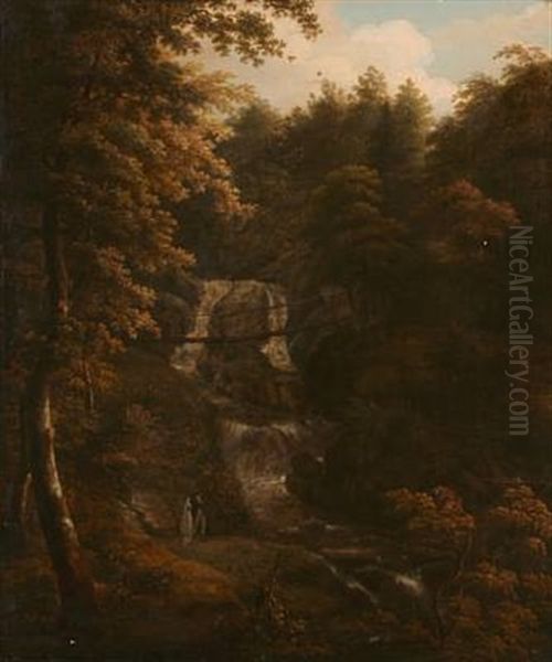 Ingleton Falls, Yorkshire - view 1