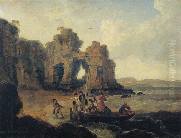 Castle Rock (flatholm Island), Bristol Channel - view 1