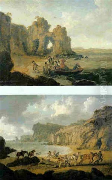 Castle Rock (flatholm Island), Bristol Channel - view 1