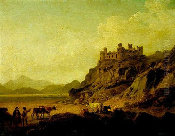 View Of Harlech Castle - view 1