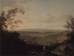 The Valley Of The Wye, Looking Towards Chepstow And Piercefield